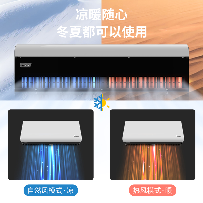 离心式大功率热风幕机